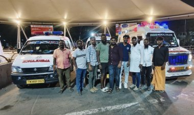 4வயது உயிரை காப்பாற்றிய ஆம்புலன்ஸ் ஓட்டுநர்கள்
